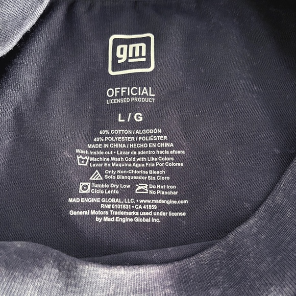 Chevy Blazer Crop Fit Graphic T-Shirt Men’s Large - Picture 8 of 10